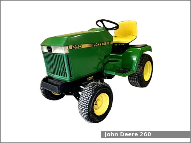 John Deere 260 Lawn And Garden Tractor