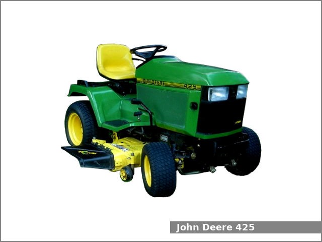 John Deere 425 and garden tractor: review and specs - Tractor Specs
