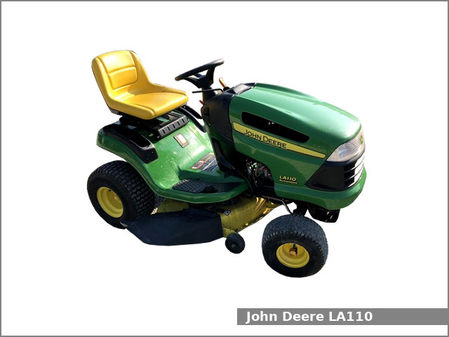 John Deere LA110 garden tractor review and specs Tractor Specs