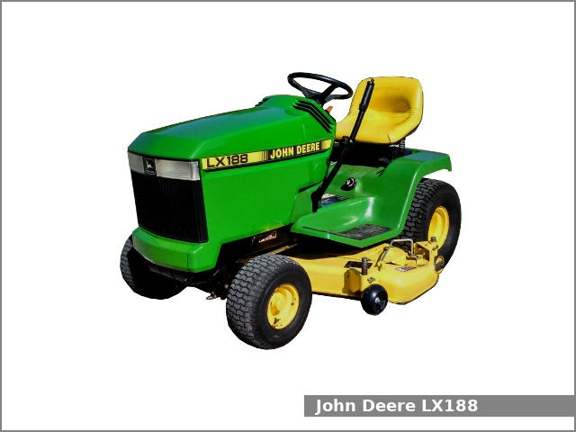 LX 178 LX 188 LX 176 John Deere: Antriebsriemen für Serie LX 168 