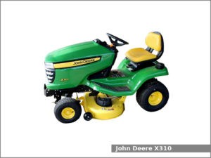 John Deere X310