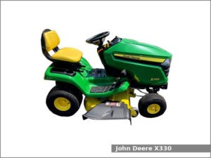 John Deere X330