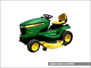 John Deere X360