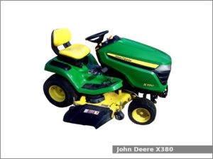 John Deere X380
