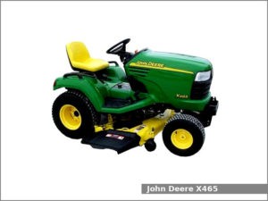 John Deere X465