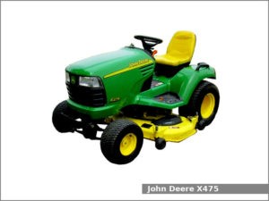 John Deere X475