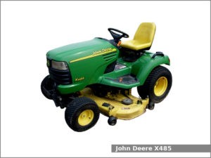 John Deere X485