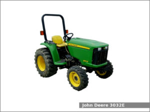 John Deere 3032E (2008-2012)