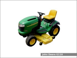 John Deere G110