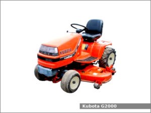 Kubota G2000