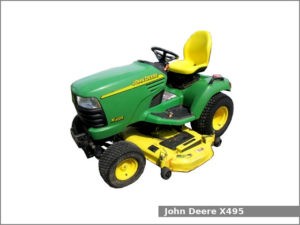 John Deere X495