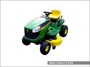 John Deere X105