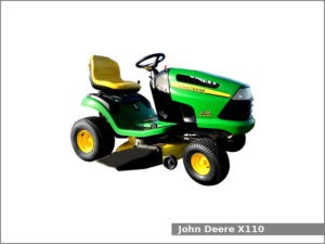 John Deere X110