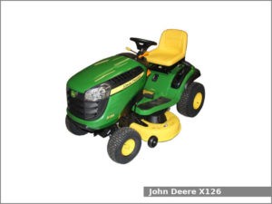 John Deere X126