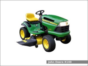 John Deere X140