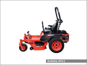 Kubota Z411 zero-turn mower: review and specs - Tractor Specs
