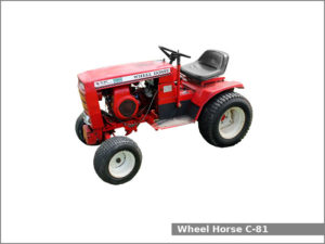 Wheel Horse C-81