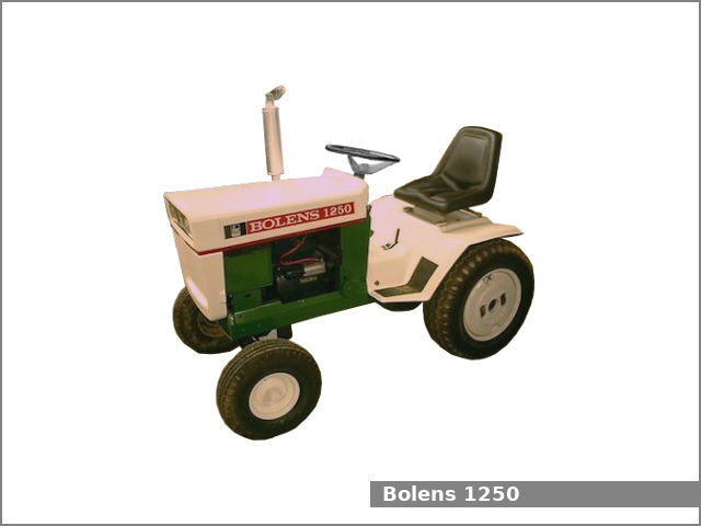 Bolens 750 850 1050 1250 Garden Lawn Tractor Dealer's Brochure YABE17 