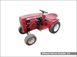 Wheel Horse Raider 10