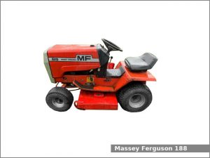 Massey Ferguson 85 lawn tractor