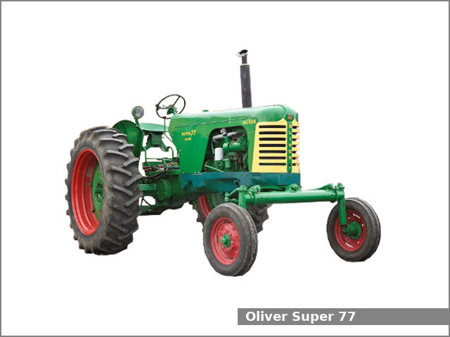 Details about   Oliver super 77 precision detailed collector tractor 