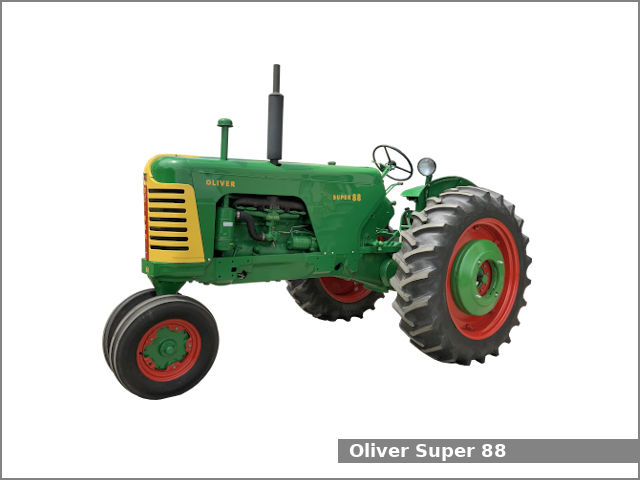 Classic Tractor Fever - A nicely restored Oliver Super 77 diesel