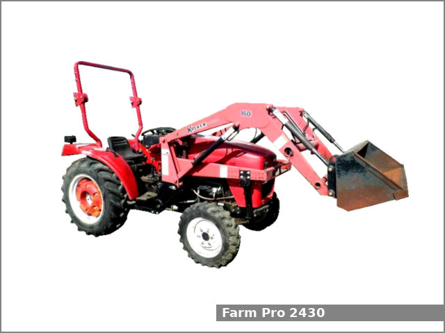 Farm Pro 2430 Farm Tractor Specs and Dimensions - VeriTread