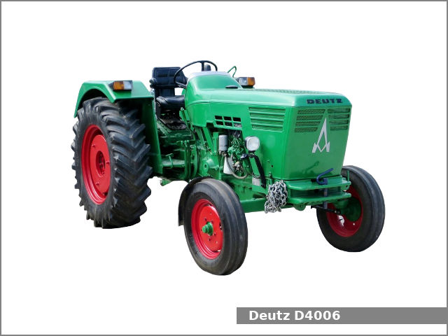 Deutz D 4006 tractor information