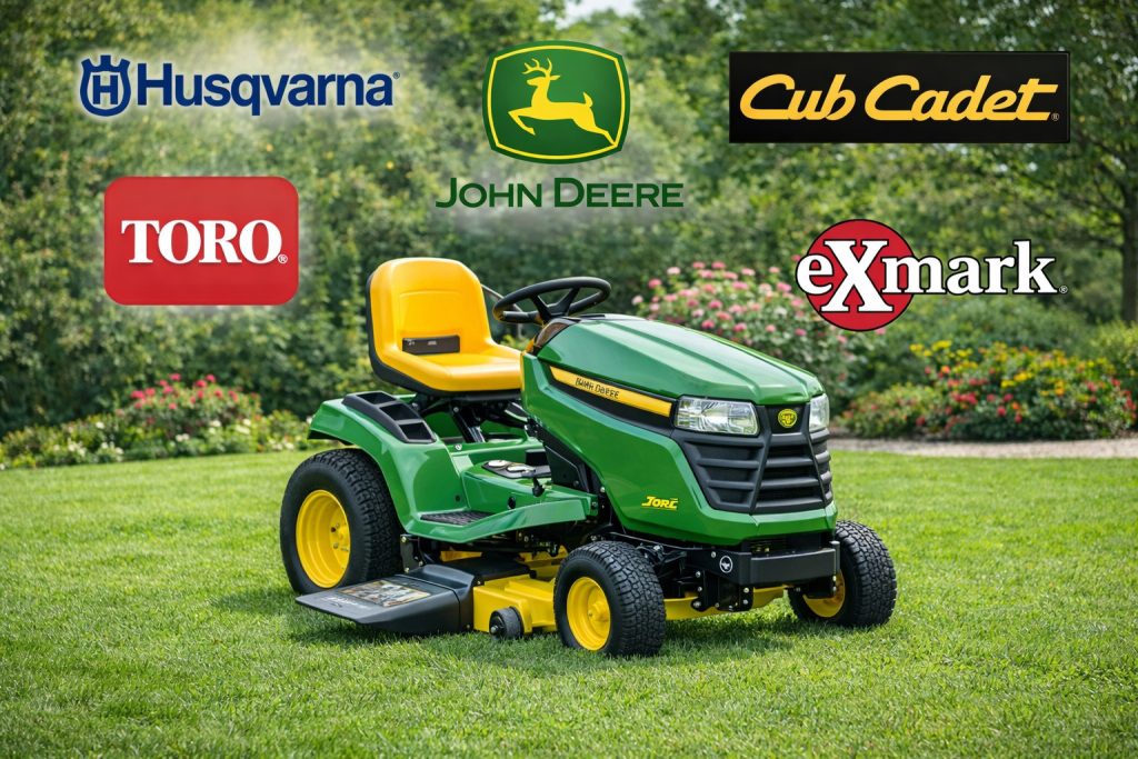 Lawn tractor manufacturers and brands